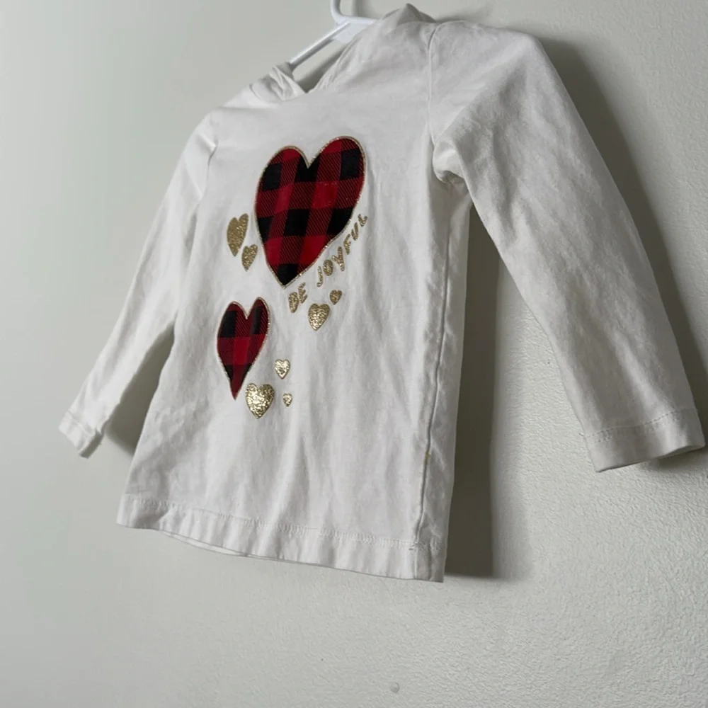 Long sleeve heart shirt